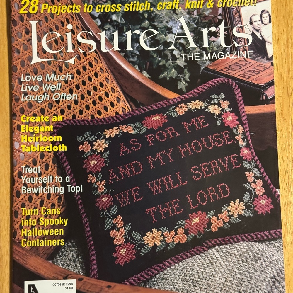 Magazine - October 1996 Cross Stitch & Craft Projects